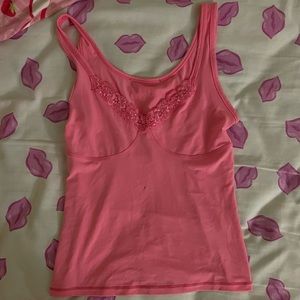 Pink tank